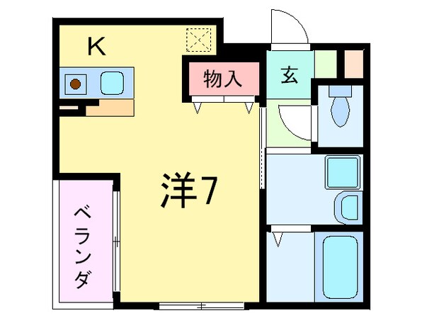 ルナピエナ本山中町の物件間取画像